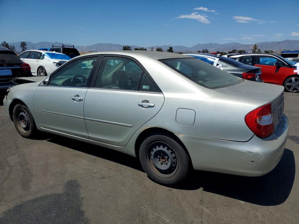2003 Toyota Camry VIN JTDBE32KX30227629 COPART salvage auction — FRONT END, CA - SALVAGE CERTIFICATE, sold $625 on 2026-07-27 (photo 2)
