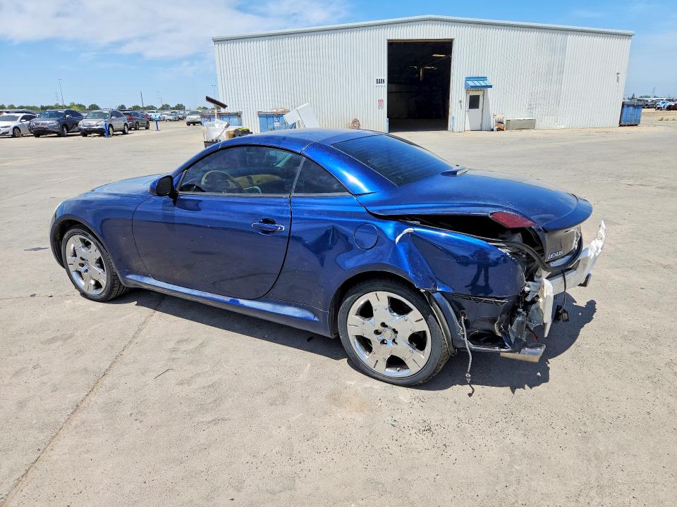 2002 Lexus Sc 430 VIN JTHFN48Y220002542 COPART salvage auction — REAR END, CA - SALVAGE CERTIFICATE, sold $1,050 on 2026-07-20 (photo 2)