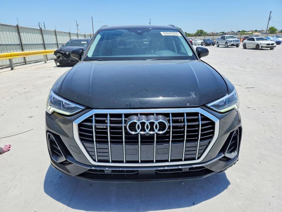2023 Audi Q3 VIN WA1EECF33P1140763 COPART salvage auction — FRONT END, TX - SALVAGE VEHICLE TITLE, sold $5,000 on 2026-07-28 (photo 5)