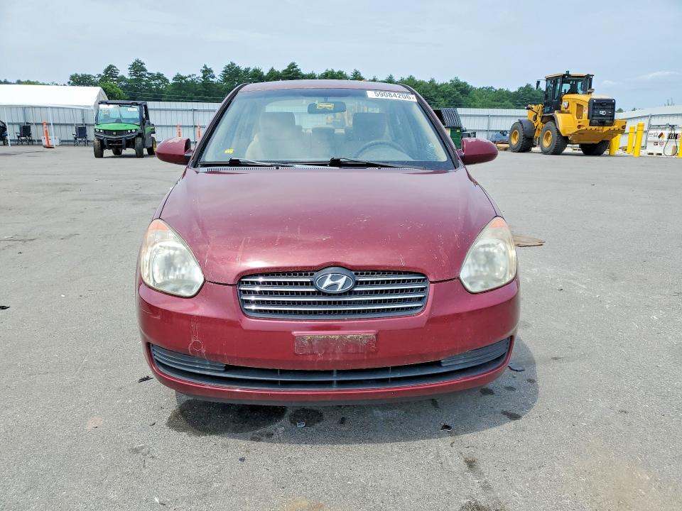 2008 Hyundai Accent VIN KMHCN46C68U259454 COPART salvage auction — NORMAL WEAR, ME - CERTIFICATE OF TITLE, sold $300 on 2026-07-15 (photo 5)