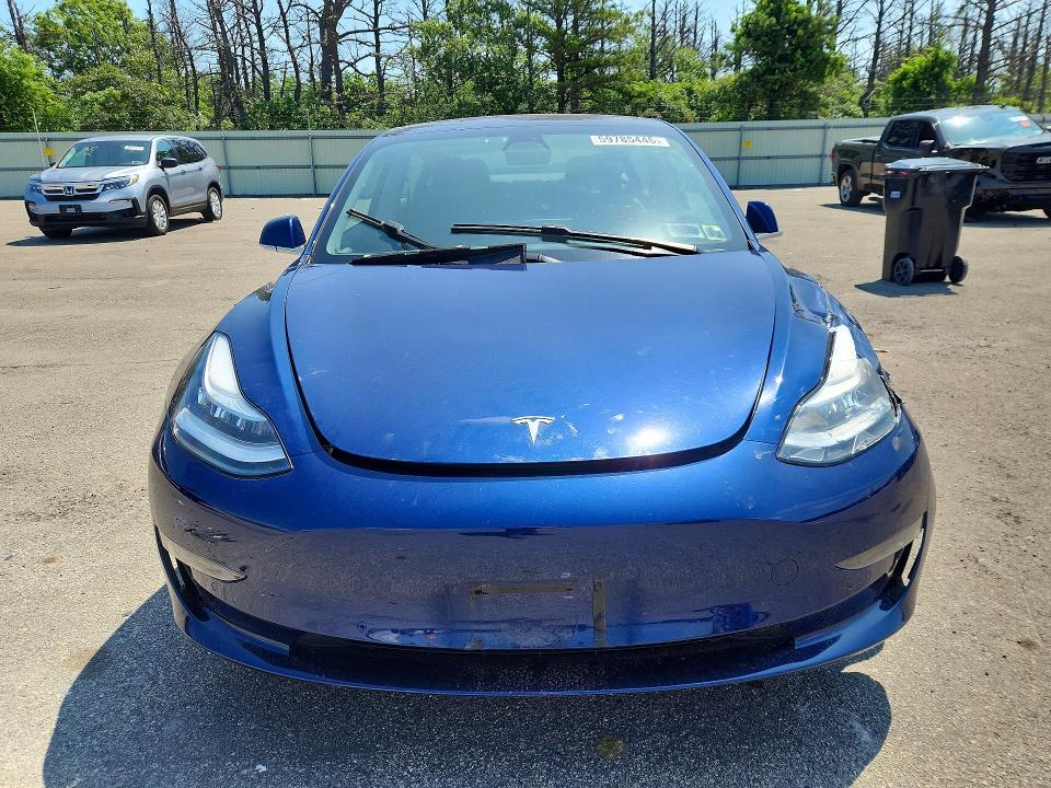2018 Tesla Model 3 VIN 5YJ3E1EBXJF116047 COPART salvage auction — REAR END, Ny - Mv-907A Salvage Certificate, sold $1,700 on 2026-07-20 (photo 5)