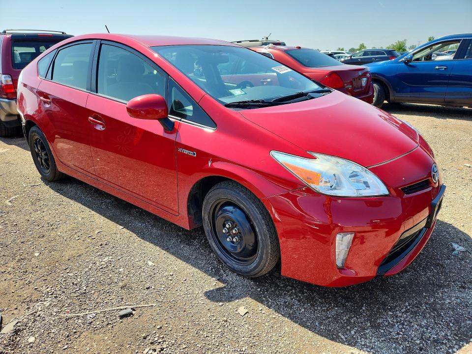 2015 Toyota Prius VIN JTDKN3DU3F0442188 COPART salvage auction — REAR END, Il - Salvage Certificate, sold $325 on 2026-07-28 (photo 4)