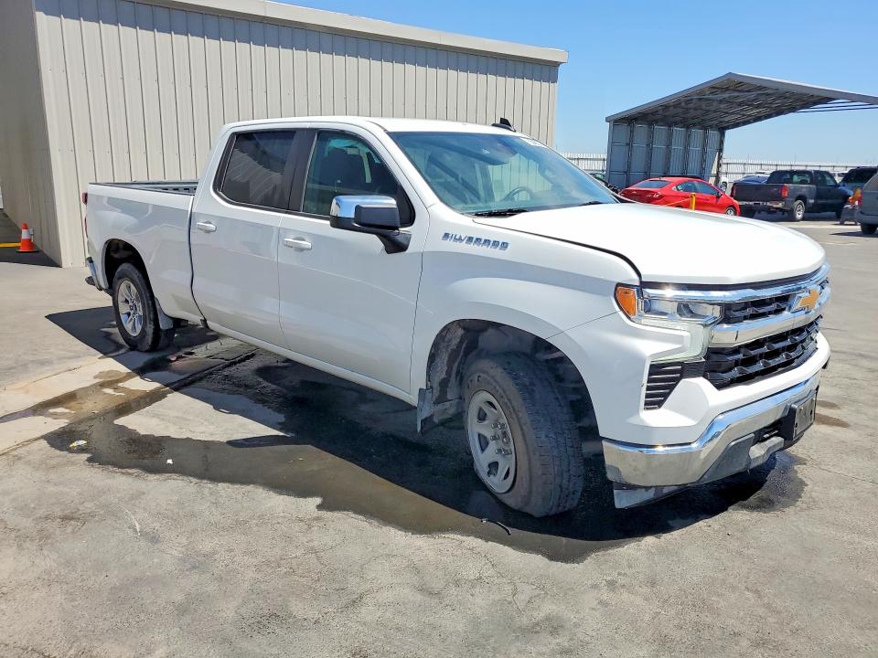 2024 Chevrolet Silverado 1500 VIN 1GCPACEK8RZ170073 COPART salvage auction — FRONT END, Ca - Dis/Dlr/Exp Only Clean Title, sold $17,500 on 2026-08-20 (photo 4)