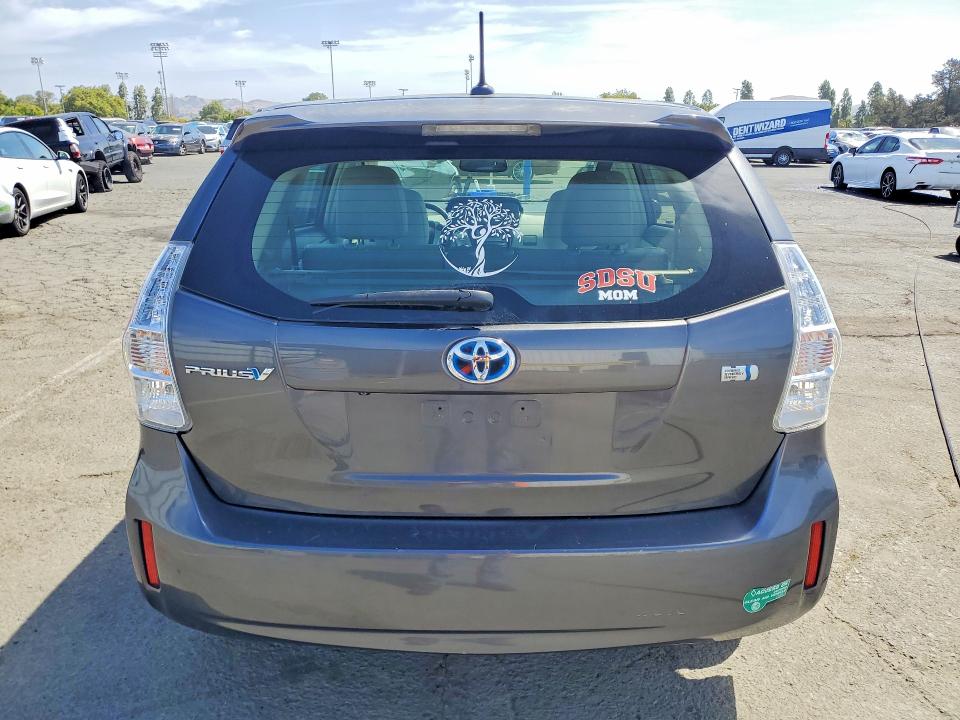 2012 Toyota Prius VIN JTDZN3EU8C3128432 COPART salvage auction — FRONT END, Salvage Title, sold $2,800 on 2026-07-17 (photo 6)