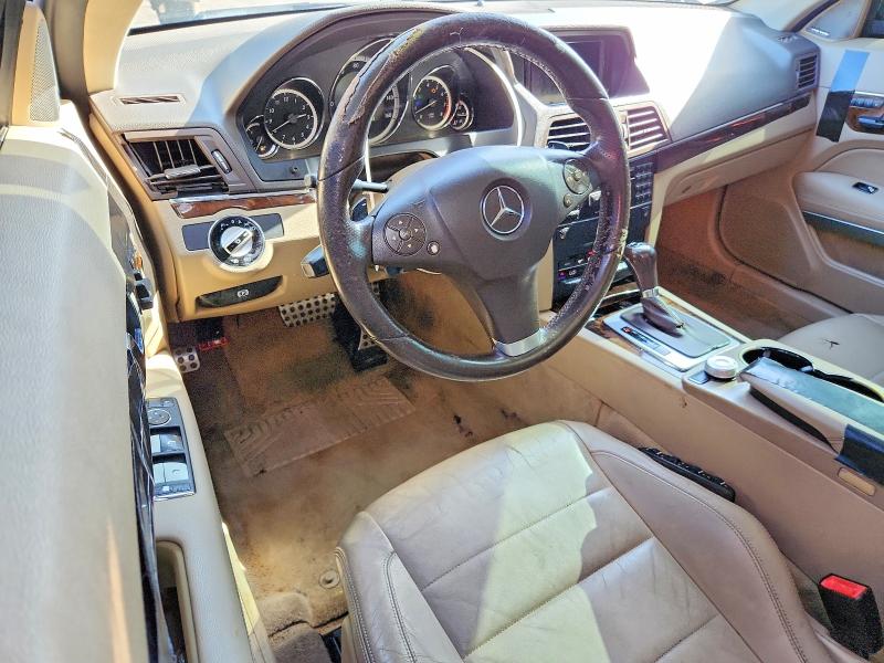 2010 Mercedes-benz E-klasse VIN WDDKJ5GB8AF032872 COPART salvage auction — FRONT END, Fl - Cert Of Title Slvg Rebuildable, sold $525 on 2026-08-10 (photo 8)