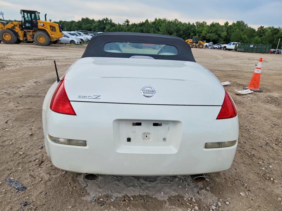 2008 Nissan 350z VIN JN1BZ36A48M850639 COPART salvage auction — REAR END, Ga - Cert Of Title-Salvage, sold $1,600 on 2026-07-31 (photo 6)