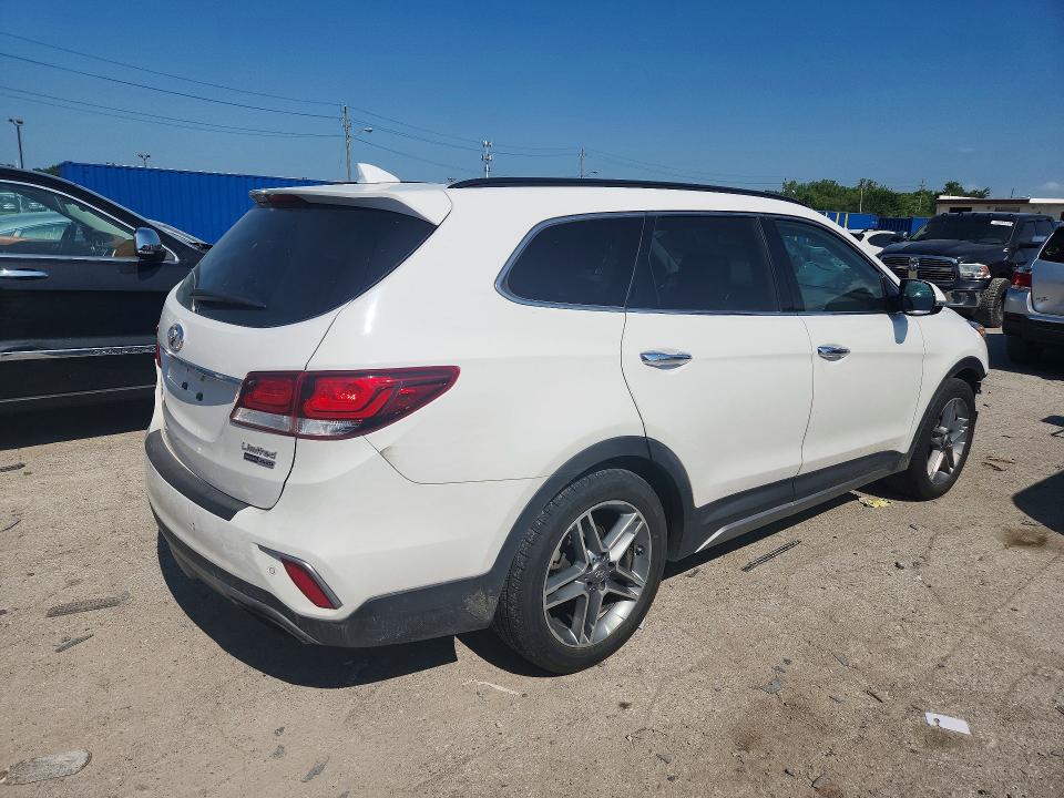 2017 Hyundai Santa fe VIN KM8SRDHF7HU234733 COPART salvage auction — FRONT END, In - Cert Of Title-Salvage Title, sold $350 on 2026-07-24 (photo 3)