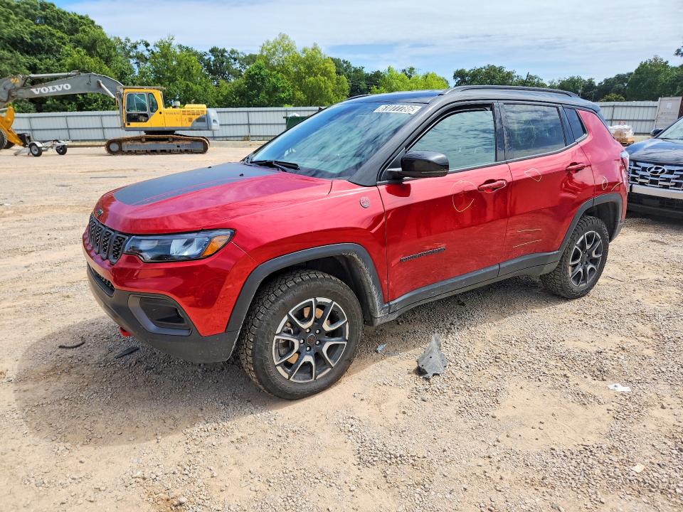 2025 Jeep Compass VIN 3C4NJDDN5ST532916 COPART salvage auction — SIDE, GA - CERTIFICATE OF TITLE, sold $250 on 2026-07-27 (photo 1)