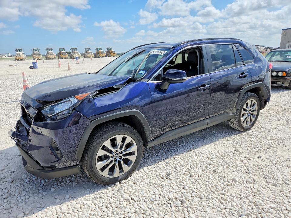 2019 Toyota Rav4 VIN 2T3C1RFVXKW025519 — COPART salvage auction photo
