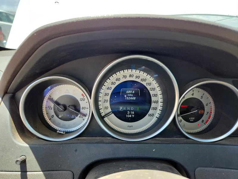 2014 Mercedes-benz VIN WDDGF8AB0ER307057 COPART salvage auction — FRONT END, Nm - Cert Of Title-Salvage, sold $650 on 2026-08-17 (photo 9)
