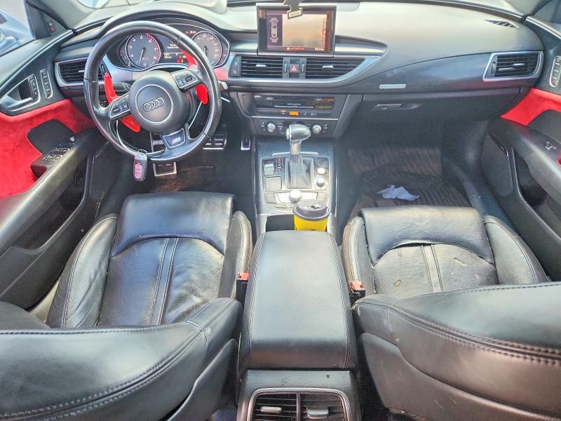 2013 Audi S7 VIN WAU32AFC9DN126510 COPART salvage auction — WATER/FLOOD, Az - Cert Of Title - Salvage, sold $3,100 on 2026-08-28 (photo 8)