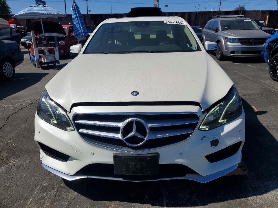 2014 Mercedes-benz E-klasse VIN WDDHF5KB6EB017156 COPART salvage auction — REAR END, Ca - Salvage Certificate, sold $4,300 on 2026-08-05 (photo 5)