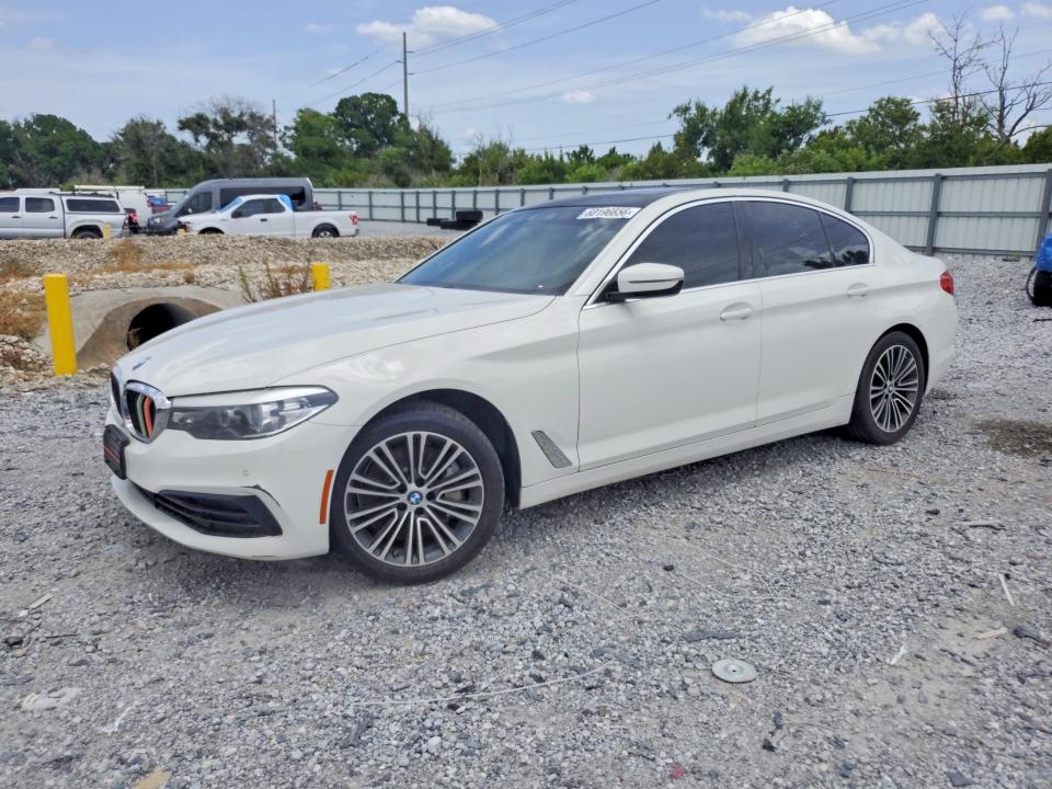 2020 BMW 5er VIN WBAJR7C06LCD09165 COPART salvage auction — MECHANICAL, Fl - Certificate Of Title, sold $8,100 on 2026-07-24 (photo 1)