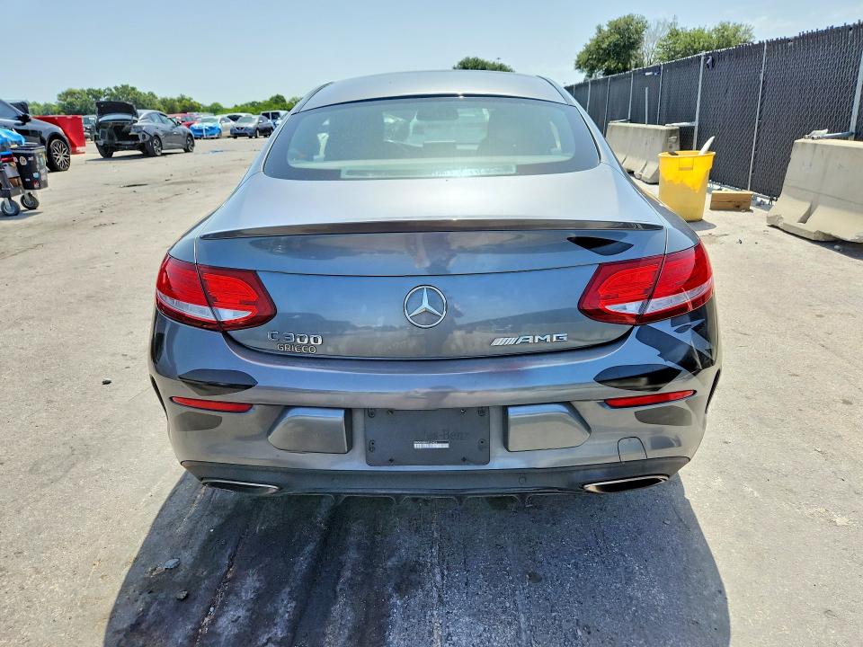 2017 Mercedes-benz C-klasse VIN WDDWJ4JBXHF520428 COPART salvage auction — FRONT END, Salvage Title, sold $4,200 on 2026-08-20 (photo 6)