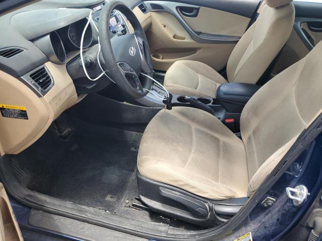 2013 Hyundai Elantra VIN KMHDH4AE7DU737007 COPART salvage auction — FRONT END, Fl - Cert Of Title Slvg Rebuildable, sold $875 on 2026-07-31 (photo 7)