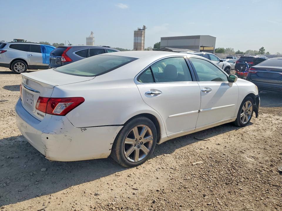 2008 Lexus Es 350 VIN JTHBJ46G982262308 COPART salvage auction — FRONT END, MO - DEALER ONLY CLEAN TITLE, sold $650 on 2026-07-30 (photo 3)