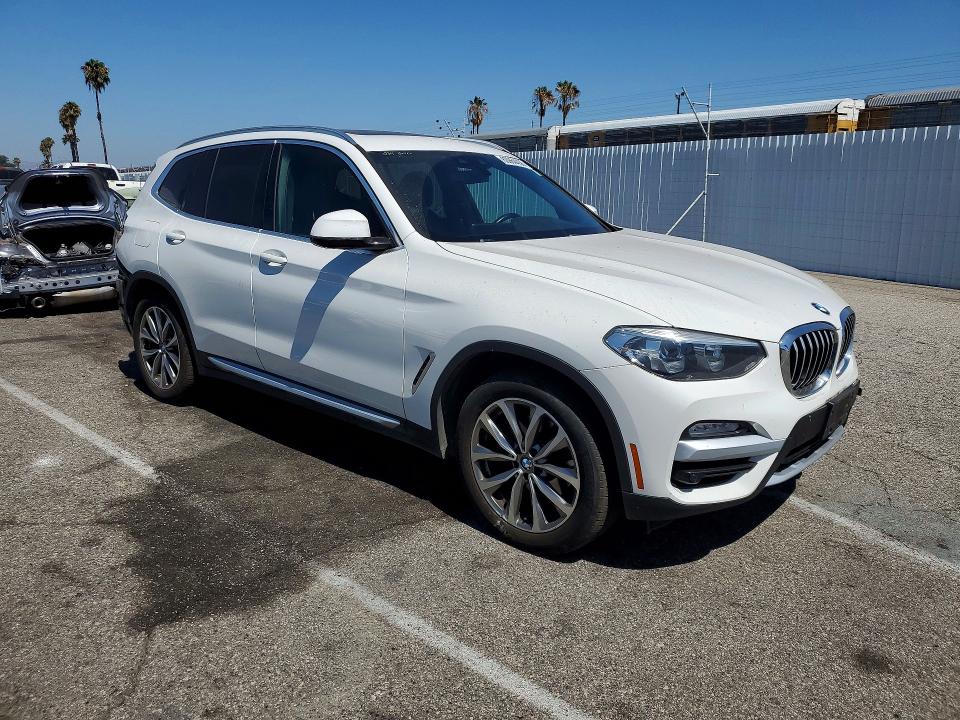 2019 BMW X3 VIN 5UXTR7C57KLE98476 COPART salvage auction — REAR END, Ca - Salvage Certificate, sold $5,600 on 2026-07-21 (photo 4)