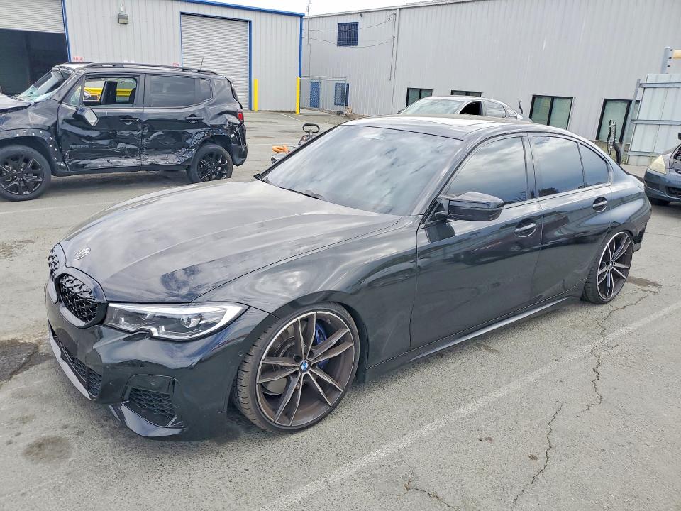 2020 BMW M340i VIN 3MW5U7J01L8B44598 — COPART salvage auction photo