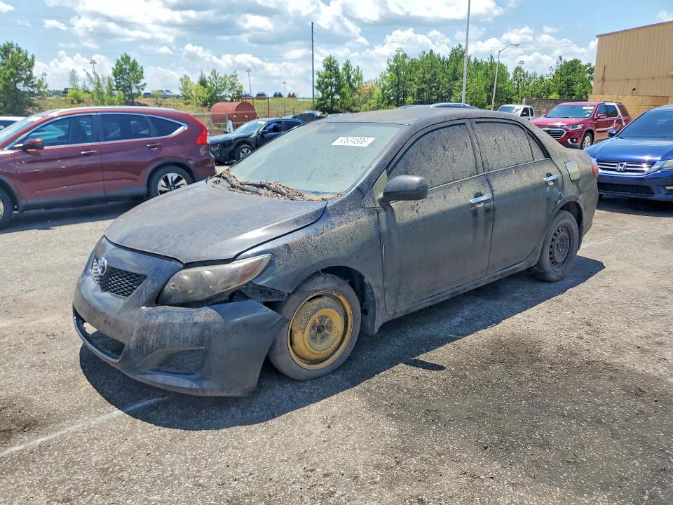 2009 Toyota Corolla VIN JTDBL40E99J032536 COPART salvage auction — FRONT END, Sc - Cert Of Title-Salvage, sold $500 on 2026-07-31 (photo 1)