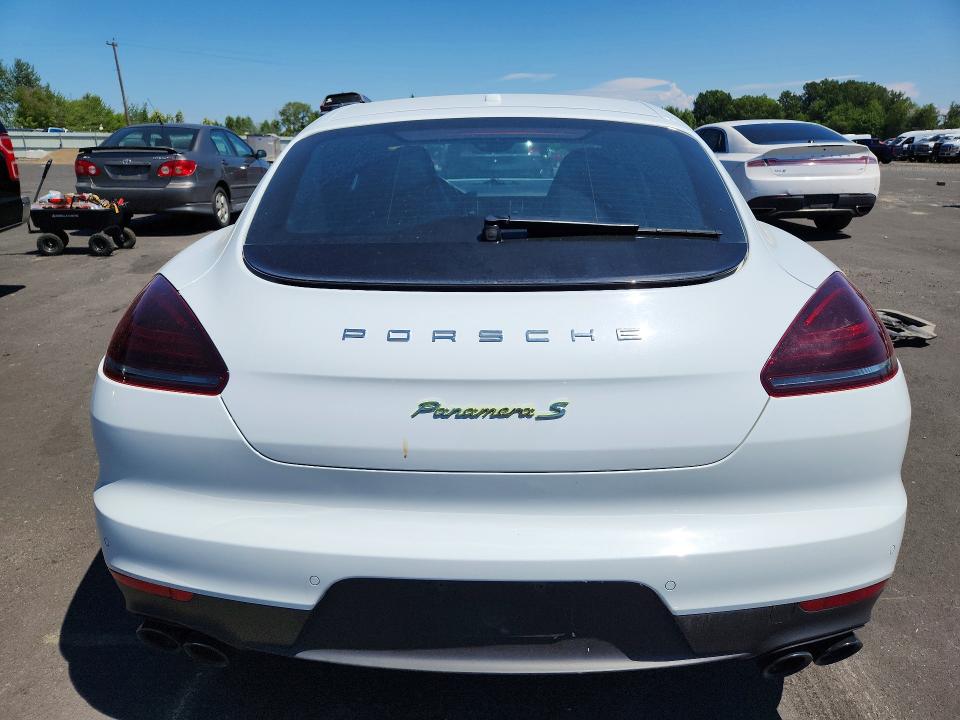 2016 Porsche Panamera VIN WP0AD2A75GL041314 COPART salvage auction — DAMAGE HISTORY, ID - SALVAGE CERTIFICATE OF TITLE (P), sold $6,000 on 2026-07-27 (photo 6)
