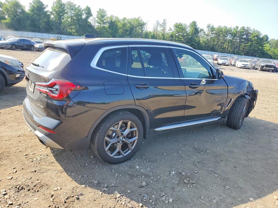 2022 BMW X3 VIN 5UX53DP03N9L40979 COPART salvage auction — FRONT END, Md - Cert Of Salvage > 75% Damage, sold $1,800 on 2026-07-27 (photo 3)
