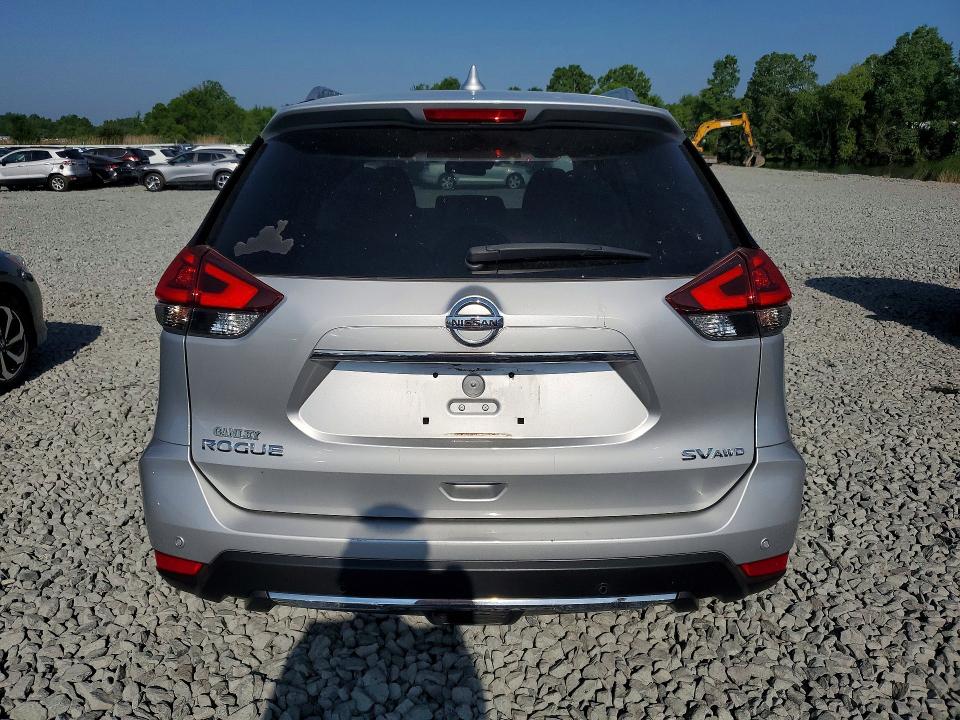 2020 Nissan Rogue VIN JN8AT2MV9LW113092 COPART salvage auction — HAIL, Oh - Cert Of Title-Salvage, sold $1,150 on 2026-07-27 (photo 6)