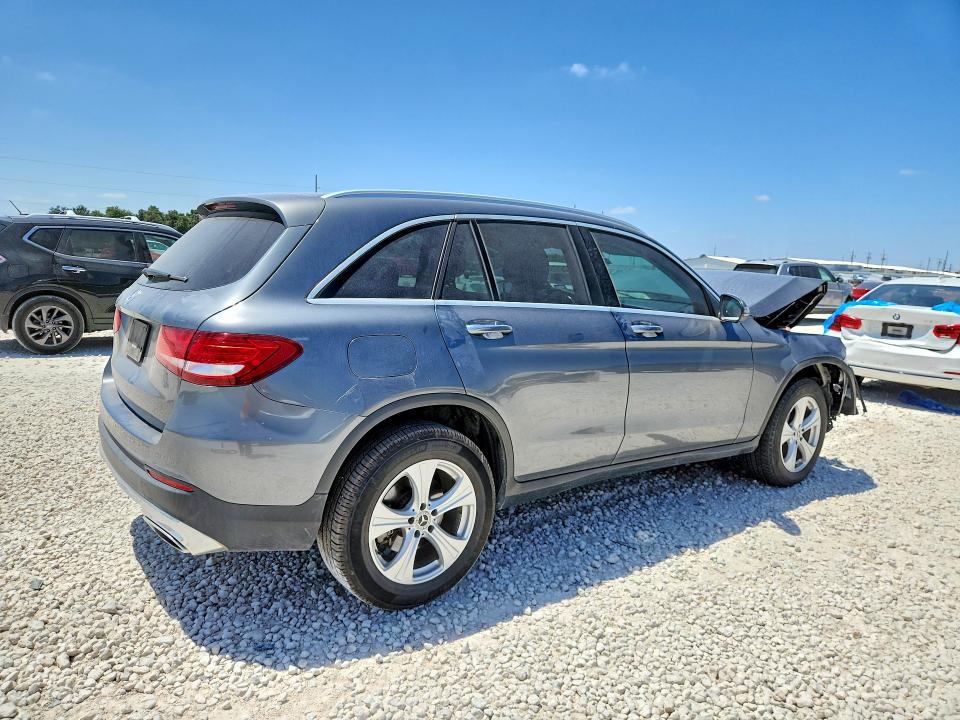 2018 Mercedes-benz Glc VIN WDC0G4JB8JV060867 COPART salvage auction — FRONT END, Tx - Salvage Vehicle Title, sold $3,650 on 2026-08-20 (photo 3)