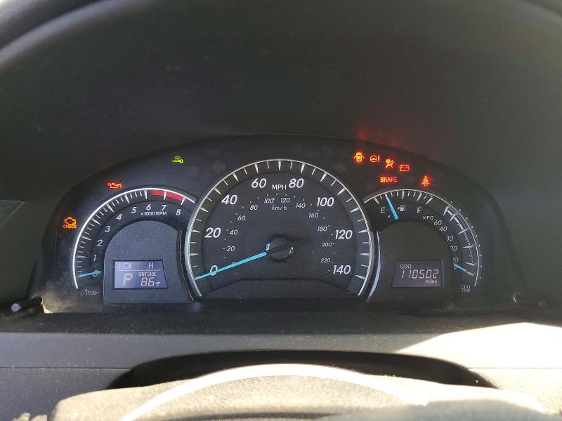 2012 Toyota Camry VIN 4T4BF1FK0CR272021 COPART salvage auction — FRONT END, CA - DIS/DLR/EXP ONLY CLEAN TITLE, sold $2,750 on 2026-07-17 (photo 9)