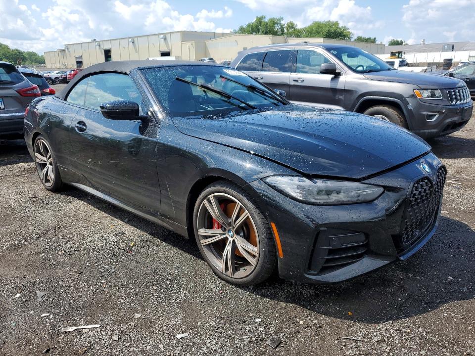 2024 BMW M4 VIN WBA63AT00RCN59768 COPART salvage auction — WATER/FLOOD, Ct - Cert Of Title-Flood Salvage, sold $12,300 on 2026-08-07 (photo 4)