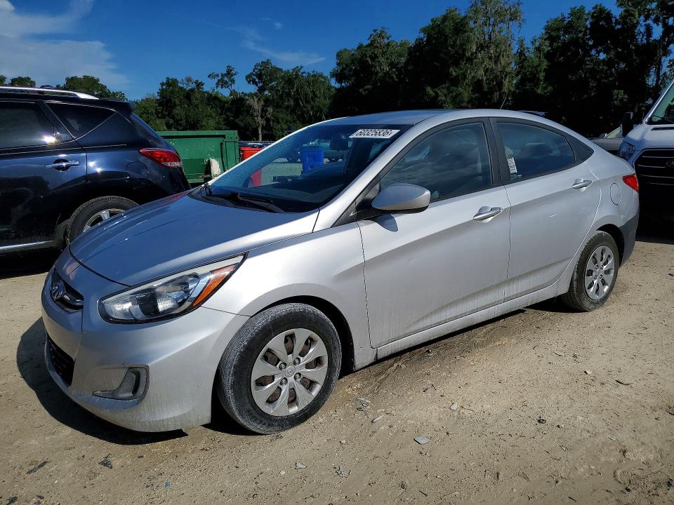 2017 Hyundai VIN KMHCT4AEXHU243515 COPART salvage auction — FRONT END, Fl - Certificate Of Title, sold $850 on 2026-07-28 (photo 1)