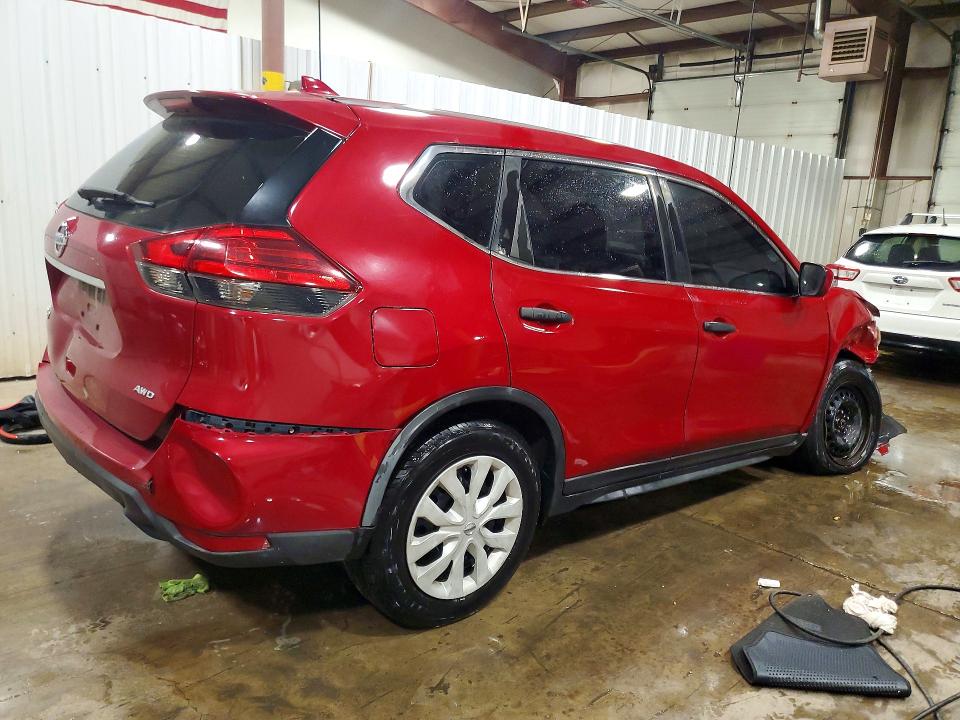 2017 Nissan Rogue VIN JN8AT2MV8HW003996 COPART salvage auction — FRONT END, PA - CERTIFICATE OF SALVAGE, sold $175 on 2026-07-28 (photo 3)