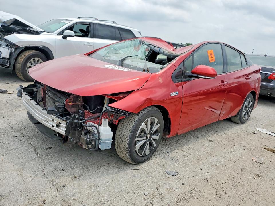 2019 Toyota Prius VIN JTDKARFP9K3106852 COPART salvage auction — ROOF, NC - SALVAGE CERT-WATER/FLOOD DAMAG, sold $2,000 on 2026-07-31 (photo 1)