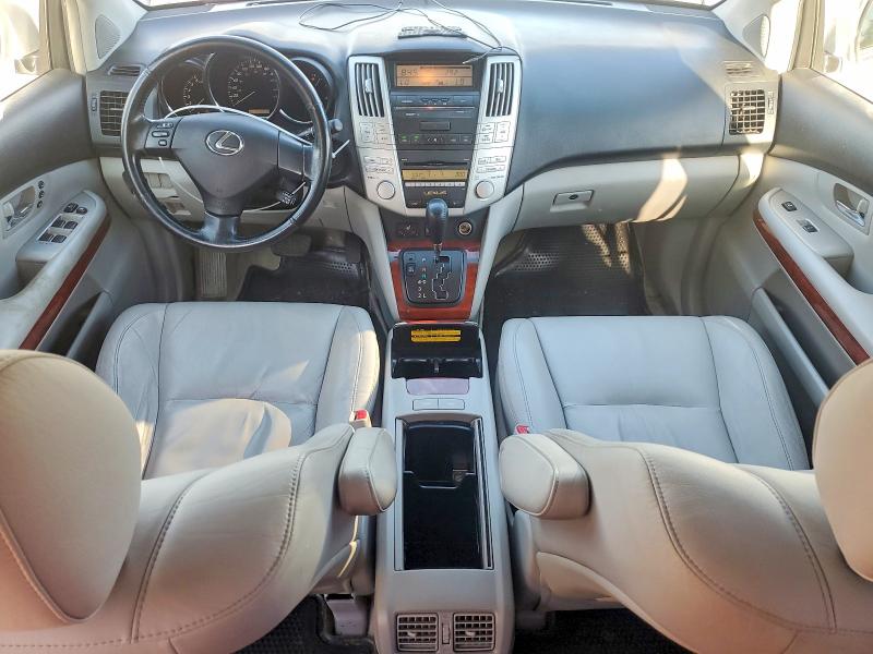 2009 Lexus Rx VIN JTJHK31U492858909 COPART salvage auction — FRONT END, On - Permit No Brand - Unfit, sold $800 on 2026-07-28 (photo 8)