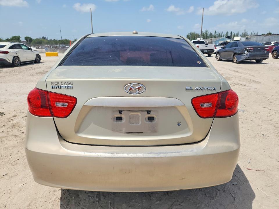 2007 Hyundai Elantra VIN KMHDU46D17U237604 COPART salvage auction — FRONT END, Fl - Cert Of Title Slvg Rebuildable, sold $10 on 2026-07-28 (photo 6)