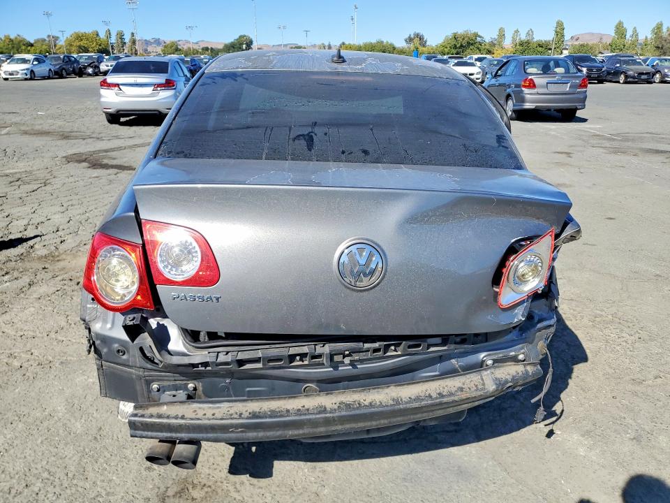 2007 Volkswagen Passat VIN WVWEK73C37P056028 COPART salvage auction — REAR END, CA - SALVAGE CERTIFICATE, sold $125 on 2026-08-14 (photo 6)