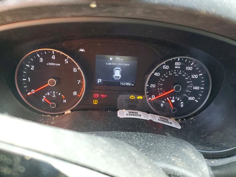 2020 Kia Sportage VIN KNDPNCAC8L7697035 COPART salvage auction — FRONT END, Pa - Dealer Only Clean Title, sold $3,500 on 2026-07-17 (photo 9)