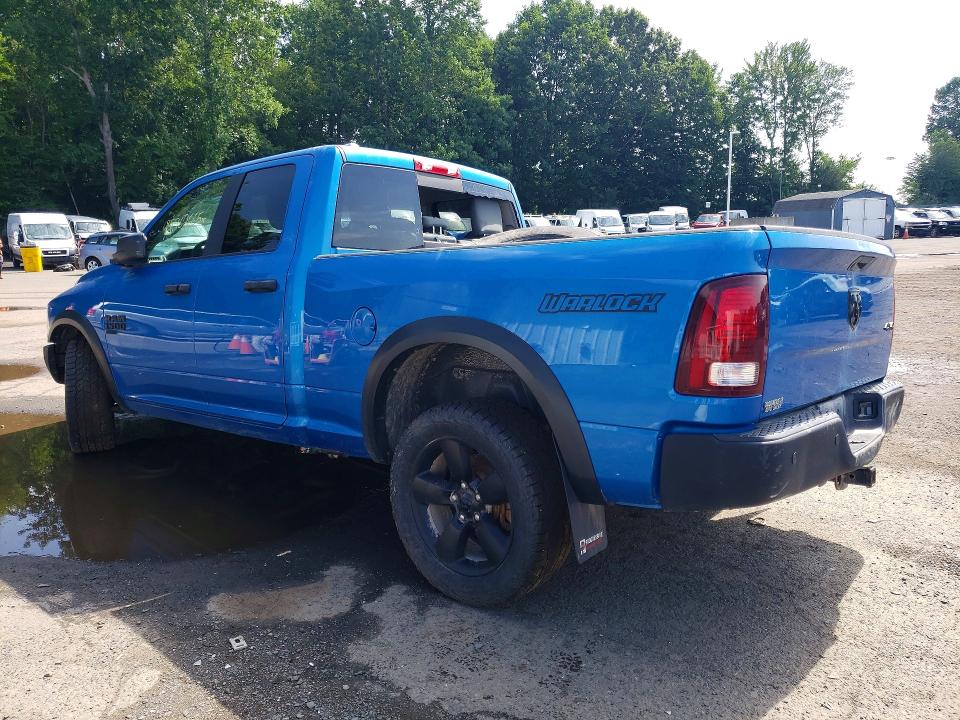 2020 Ram 1500 VIN 1C6RR7GG3LS123039 COPART salvage auction — FRONT END, Vt - Cert Of Title-Salvage Vehicle (P), sold $7,700 on 2026-07-10 (photo 2)