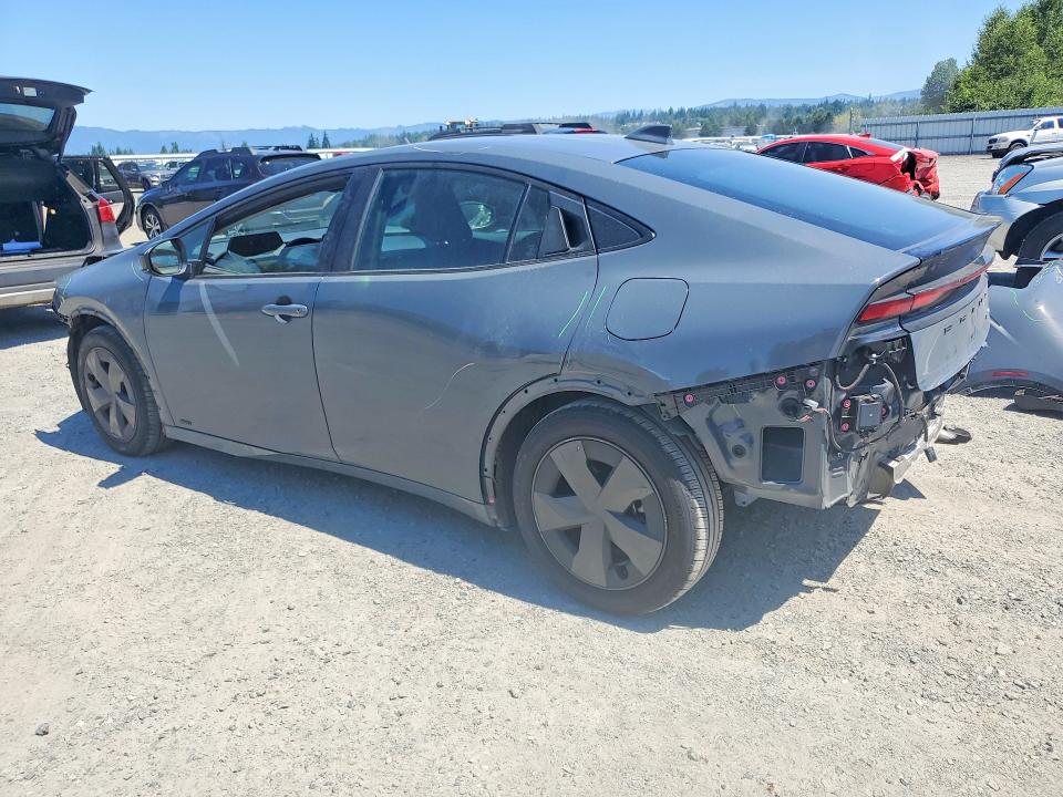 2023 Toyota Prius VIN JTDADABU1P3005537 COPART salvage auction — FRONT END, Salvage Title, sold $2,250 on 2026-07-27 (photo 2)