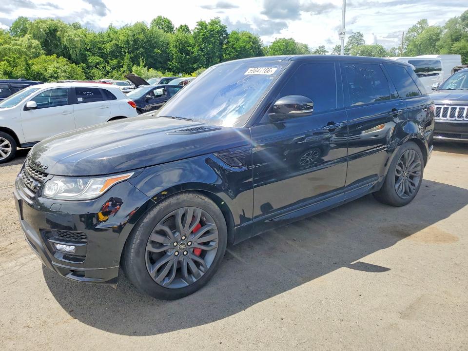 2017 Land rover Range rover sport VIN SALWV2FV0HA168570 COPART salvage auction — MINOR DENT/SCRATCHES, Ri - Certificate Of Title (P), sold $11,400 on 2026-07-27 (photo 1)