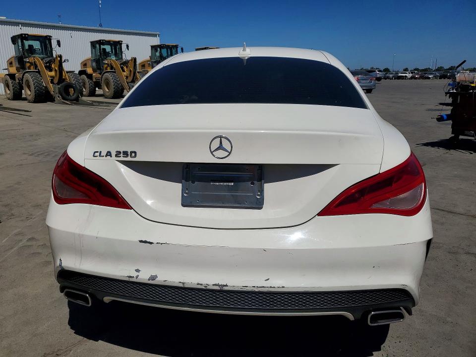 2014 Mercedes-benz Cla-klasse VIN WDDSJ4EB6EN109375 COPART salvage auction — FRONT END, Ca - Salvage Certificate, sold $1,300 on 2026-07-27 (photo 6)