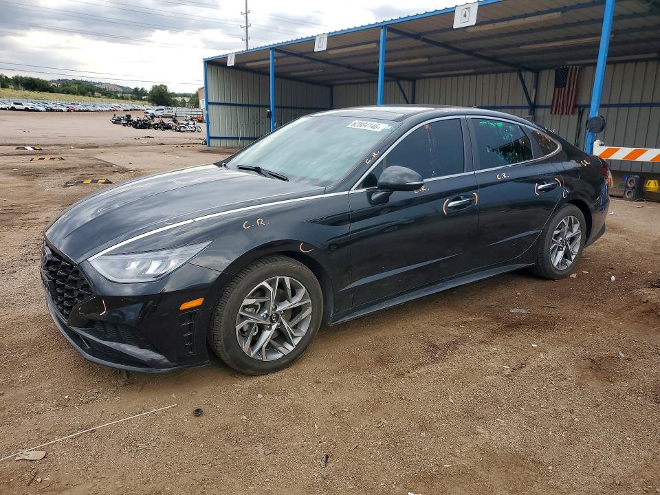 2020 Hyundai Sonata VIN 5NPEF4JA1LH057589 — COPART salvage auction photo