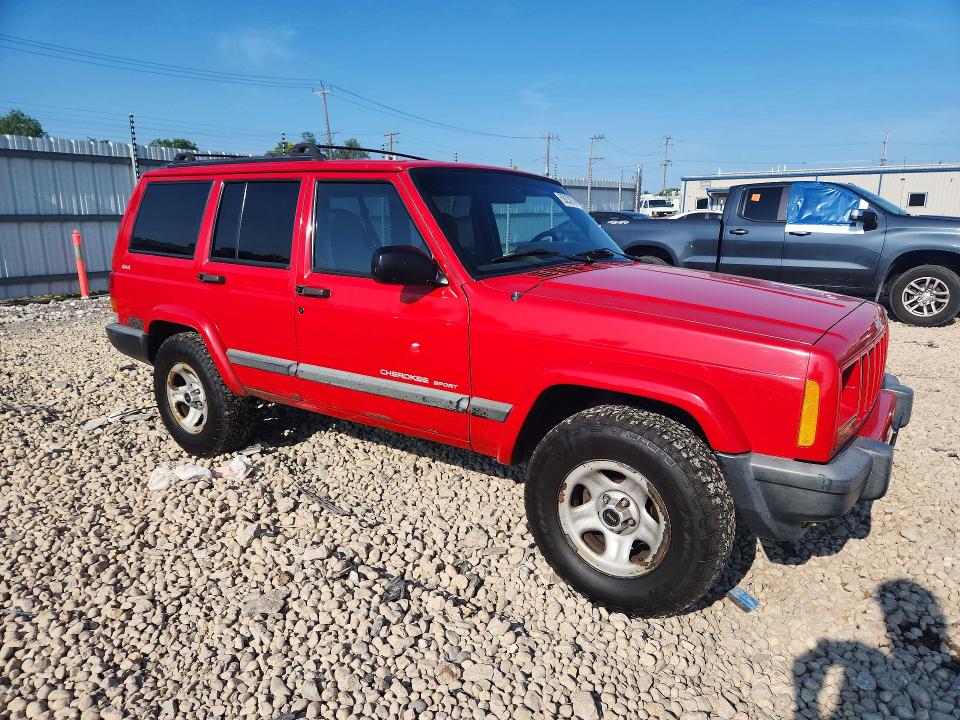 1999 Jeep Cherokee VIN 1J4FF68S5XL614739 COPART salvage auction — NORMAL WEAR, Il - Certificate Of Title, sold $375 on 2026-07-08 (photo 4)