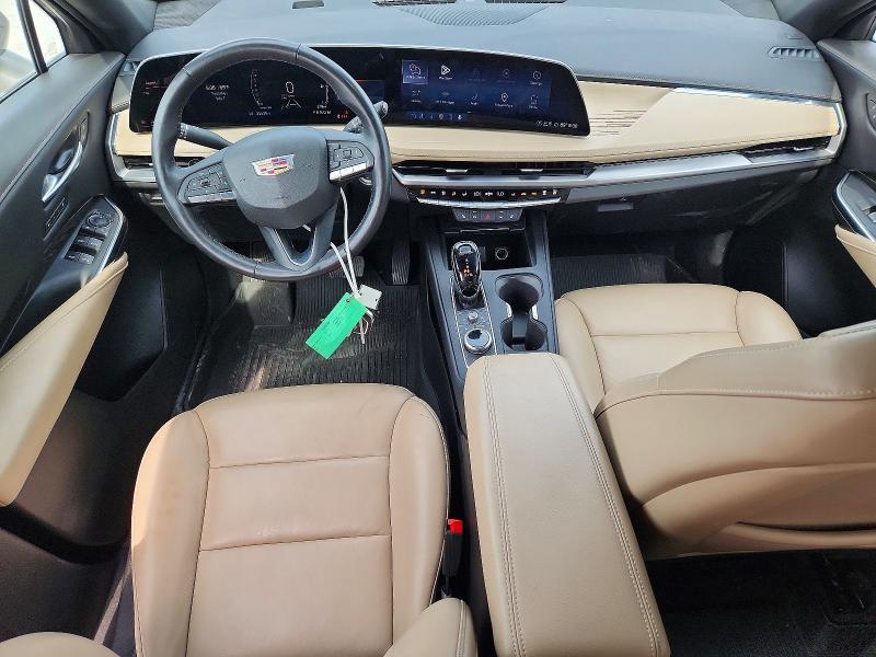 2024 Cadillac VIN 1GYFZCR42RF136612 COPART salvage auction — HAIL, Ky - Hail Salvage Brand, sold $12,600 on 2026-08-27 (photo 8)