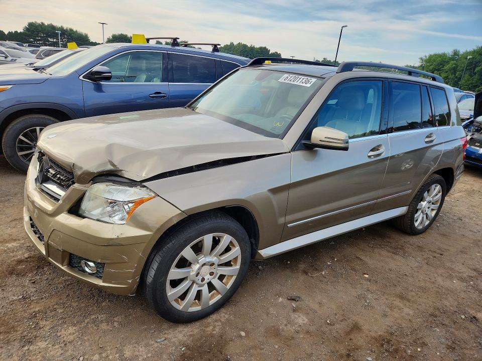 2010 Mercedes-benz Glk-class VIN WDCGG8HB5AF320731 COPART salvage auction — FRONT END, Ma - Cert Of Title-Salvage, sold $450 on 2026-07-23 (photo 1)