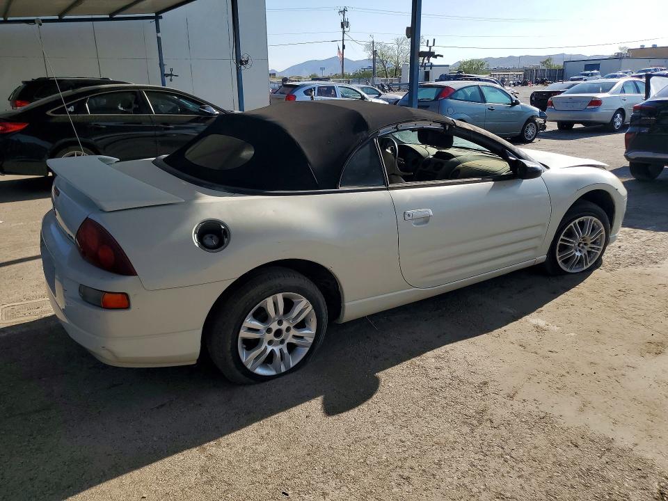 2001 Mitsubishi ECLIPSE VIN 4A3AE35G91E001775 COPART salvage auction — MINOR DENT/SCRATCHES, Nm - Certificate Of Title (P), sold $325 on 2026-07-31 (photo 3)