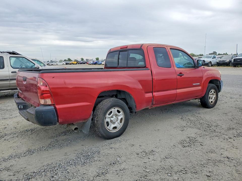 2005 Toyota Tacoma VIN 5TETX22N76Z227773 COPART salvage auction — SIDE, CA - DIS/DLR/EXP ONLY CLEAN TITLE, sold $4,950 on 2026-07-16 (photo 3)