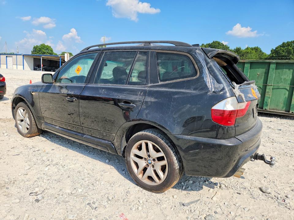 2007 BMW X3 VIN WBXPC934X7WF20891 COPART salvage auction — REAR END, GA - CERTIFICATE OF TITLE, sold $425 on 2026-07-13 (photo 2)