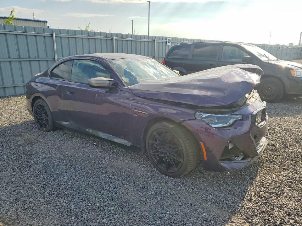 2023 BMW M2 VIN 3MW53CM04P8D43500 COPART salvage auction — FRONT END, On - Permit Salvage, sold $9,800 on 2026-07-16 (photo 4)