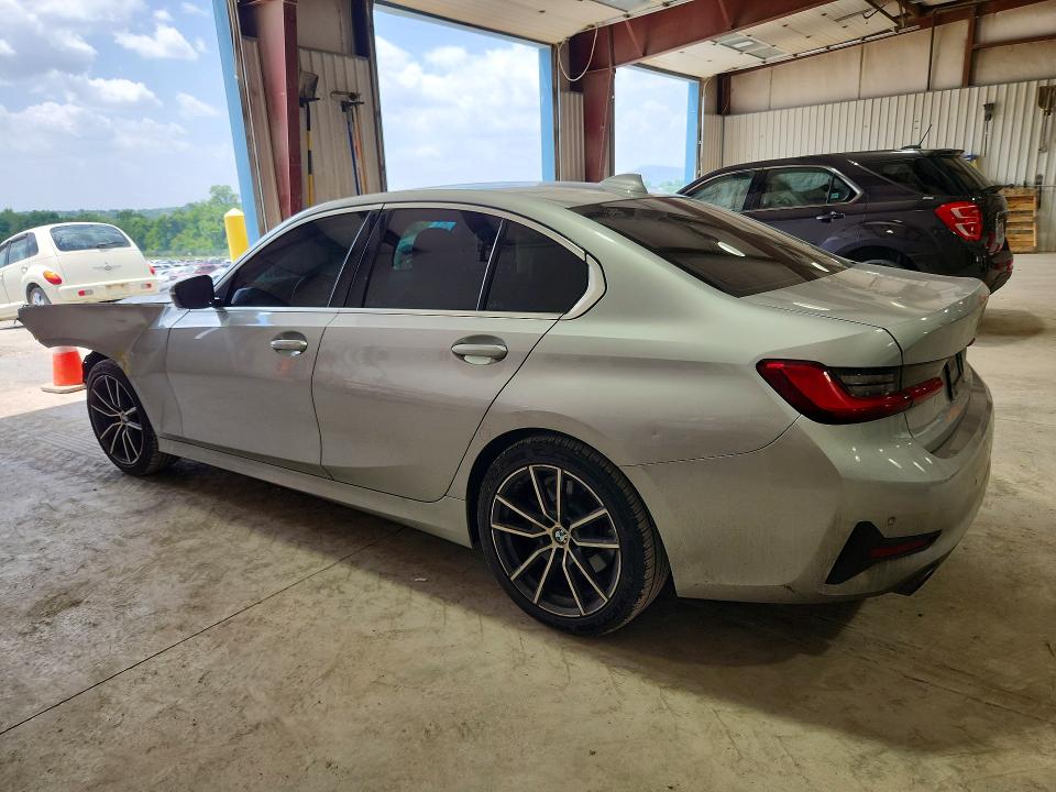 2020 BMW 3er VIN WBA5R1C02LFH74829 COPART salvage auction — FRONT END, Pa - Certificate Of Salvage, sold $1,000 on 2026-07-24 (photo 2)