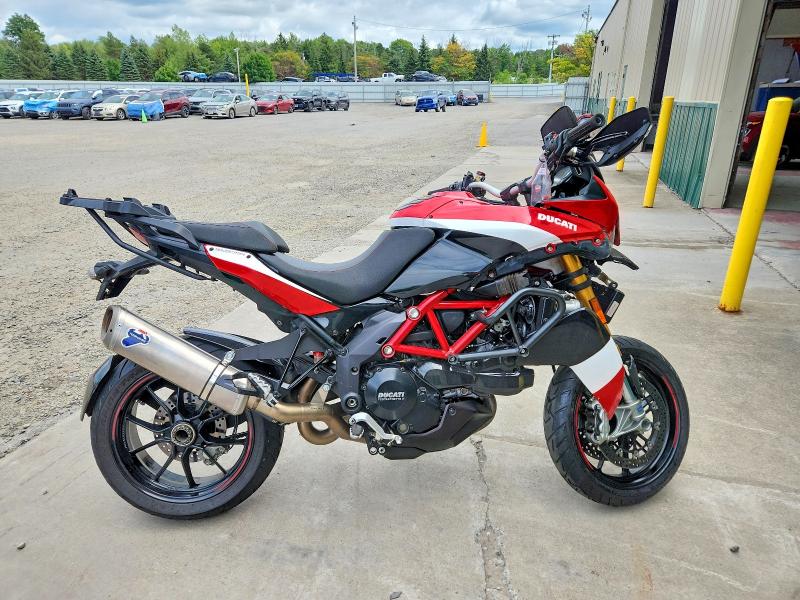 2012 Ducati Multistrada VIN ZDM12BLW4CB014412 COPART salvage auction — ROLLOVER, Ny - Mv-907A Salvage Certificate, sold $1,350 on 2026-08-06 (photo 1)